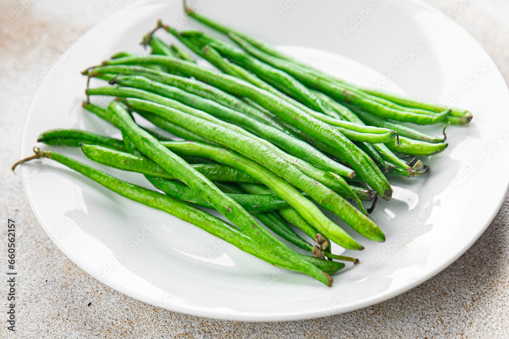 green beans raw fresh bean pod eating cooking diet meal food snack on the table copy space food background rustic top view keto or paleo diet vegetarian vegan food green beans raw fresh bean pod eating cooking diet meal food snack on the table copy space food background rustic top view keto or paleo diet vegetarian vegan food