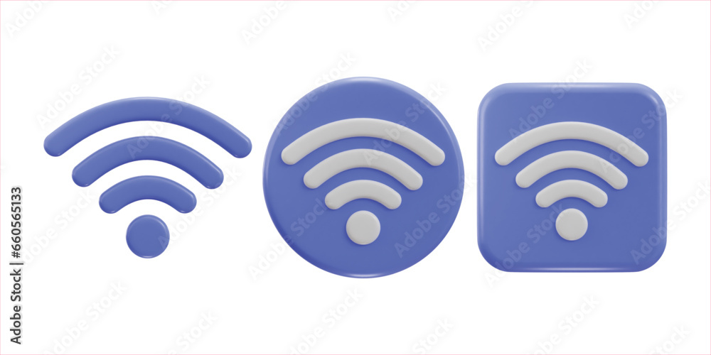 3d wifi wireless network icon set 3d wifi wireless network icon set