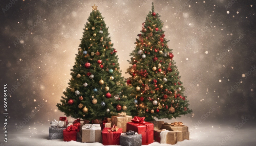 A heartwarming image of a Christmas tree, capturing the magic and joy of [Blank Space] for your narrative