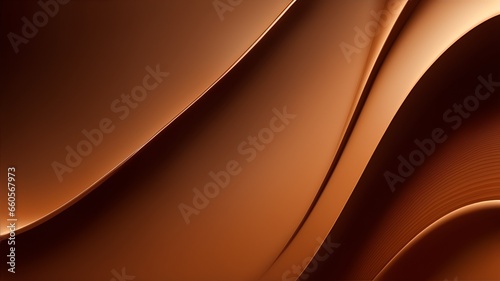 Abstract Brown Curve Background. High resolution brown gradient background