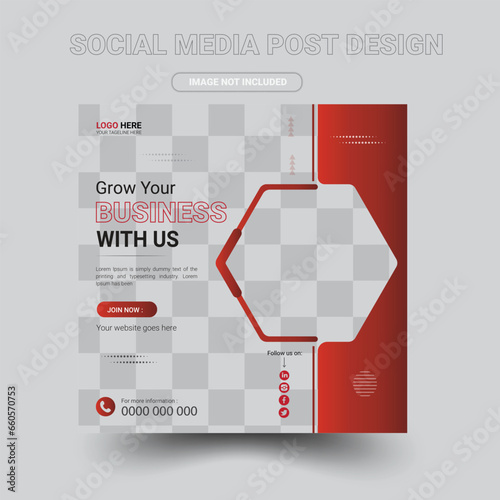 social media template banner.