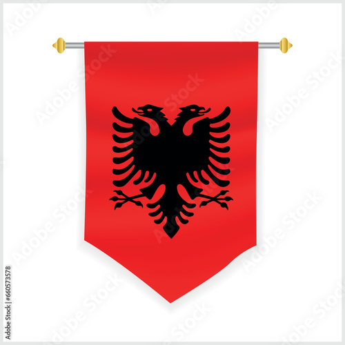 Albania Wall Hanging Flag
