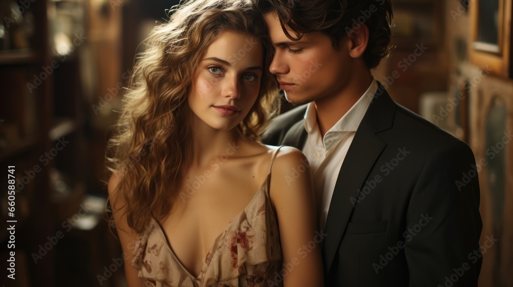 Young Couple - beautiful stock photo