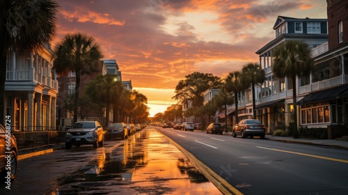 Amazing fictional landscape inspired by South Carolina