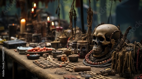 Voodoo Culture - beautiful stock photo