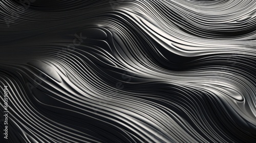 Amazing Silver Background Texture - Silver's Majesty - A Canvas of Reflective Brilliance - The Art and Craft of Metalwork - A Luxurious Background Experience created with Generative AI Technology