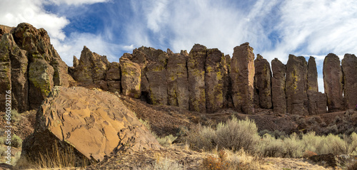 The Feathers Rock Formation at Frenchmans Coulee photo