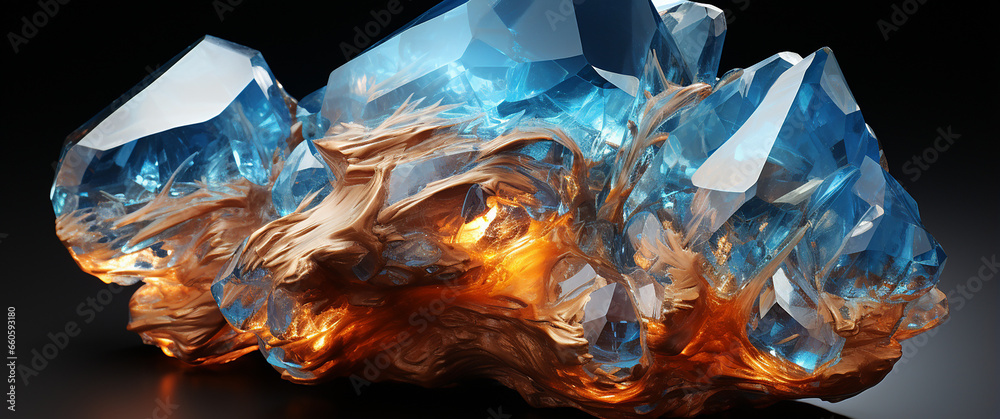 ragonite calcite water crystal created with Generative Ai ragonite calcite water crystal created with Generative Ai