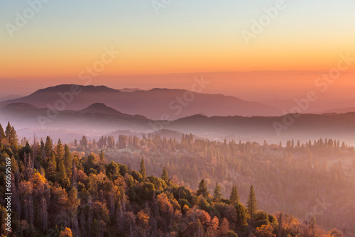 Autumn in mountains