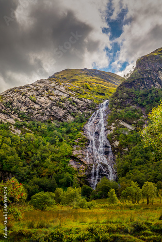 The beautiful moutains and waterfalls of Scotland. © Rene