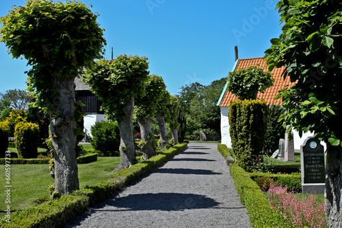 Cemetry at Olsker photo