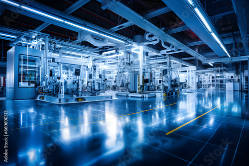 Smart factory with connected infrastructure
