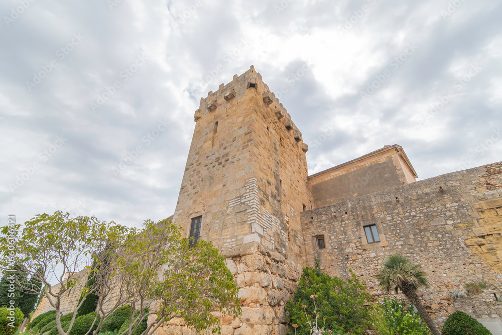 Murailles Romaines de la ville de Tarragone au sud de La Catalogne en Espagne. 