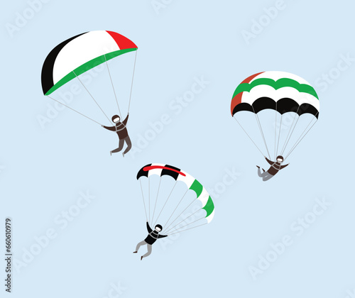 Palestine Flag in different styles