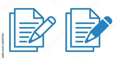 ikona notatnika z długopisem, plik wektorowy