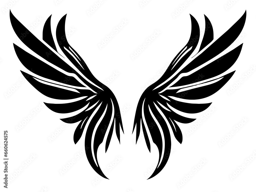 Obraz premium Wings Vector