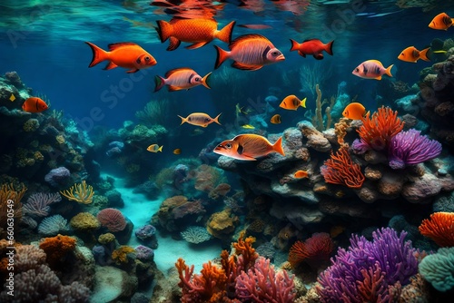 tropical coral reef © Irum