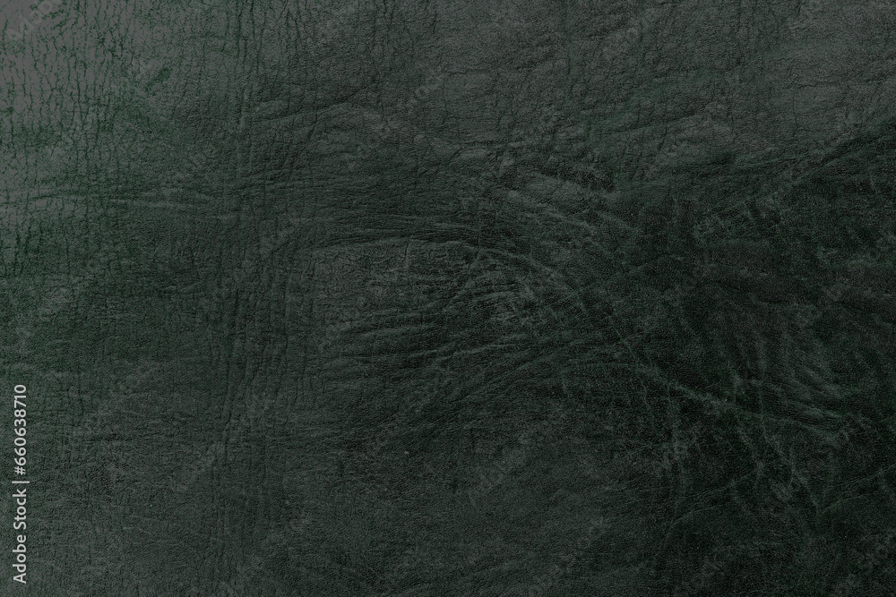 Beautiful green background with leather texture Beautiful green background with leather texture