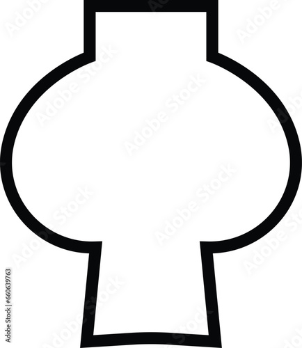 Amphora icons set. set of amphora vector icons for web design, Set of different funeral cremation urns isolated on white background