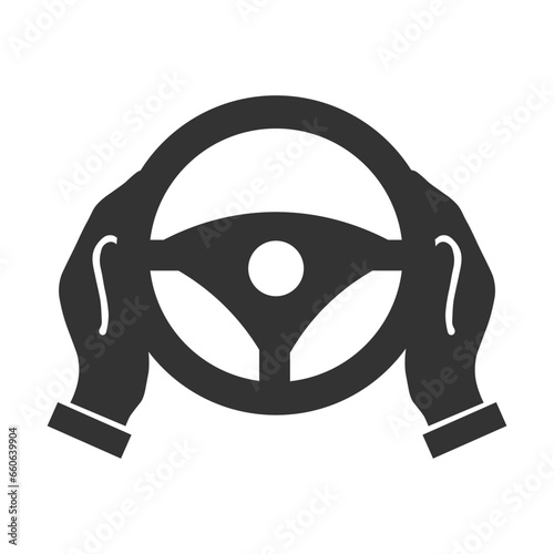 Driver car icon. Driving ilustration vector illustration.