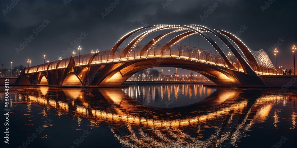 Obraz premium Luxurious and Magnificent Bridge