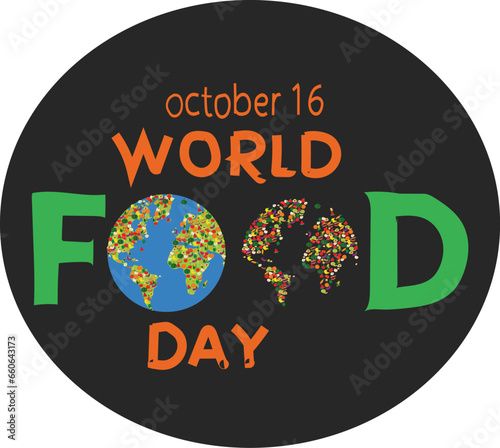 world food day is celebrated every year on 16 October.
