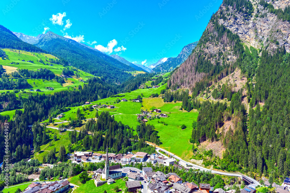 Moos in Passeier(Moso in Passiria) in Passeier in Südtirol
