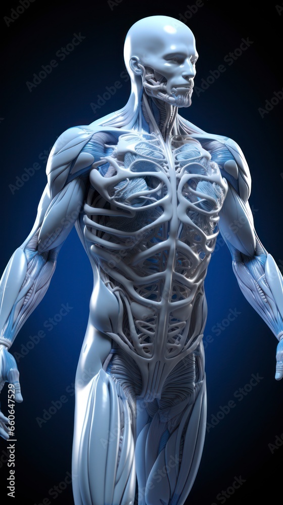 Illustration of the male anatomy Illustration of the male anatomy
