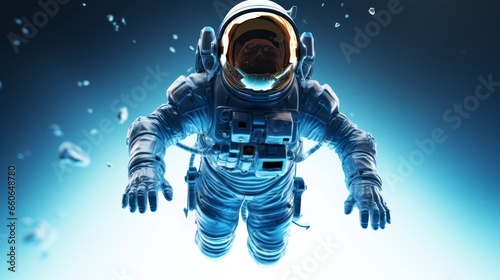 Abstract astronaut