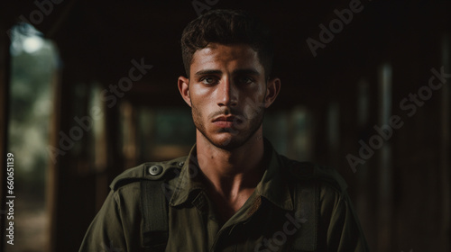 Defender of the Homeland: Proud Israeli Service Member, Generative AI