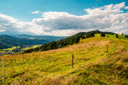 Mountain pass in Pieniny in Slovakia. Beautiful, lesnica passand view slovakia High Tatras mountains, Slovakia photo