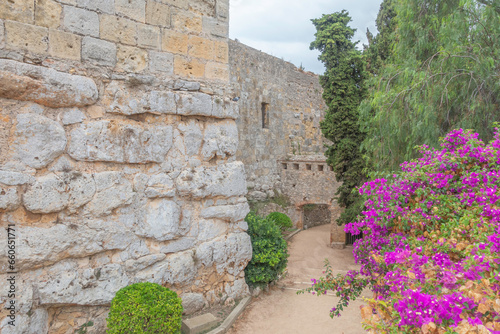 Murailles Romaines de la ville de Tarragone au sud de La Catalogne en Espagne. 