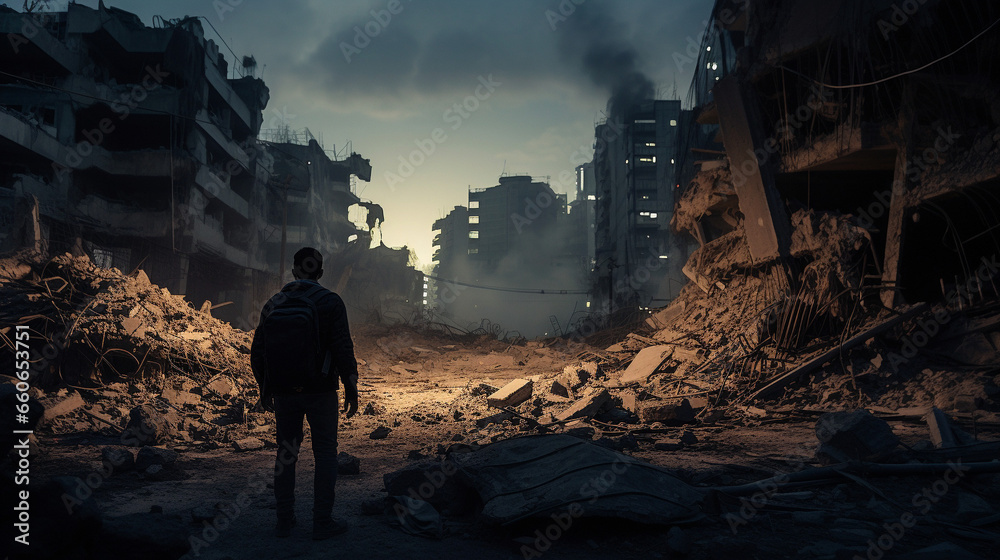 A Journey of Resilience: Navigating the Urban Devastation, Generative AI A Journey of Resilience: Navigating the Urban Devastation, Generative AI
