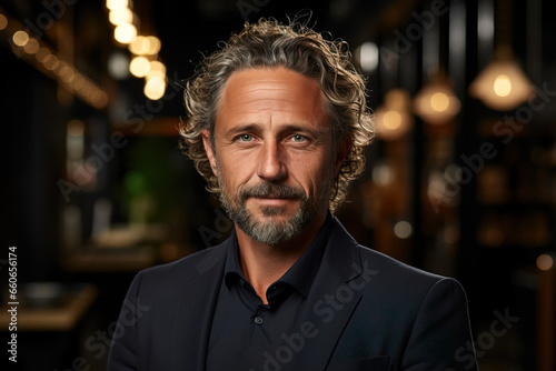 isolated businessman protrait