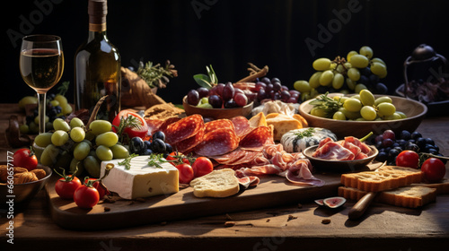 cheese and wine, generative ai