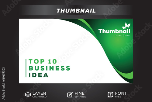 Social Media Thumbnail Design template