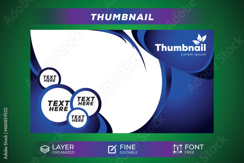 Social Media Thumbnail Design template