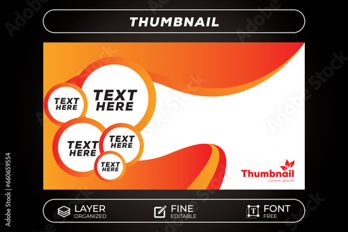 Social Media Thumbnail Design template