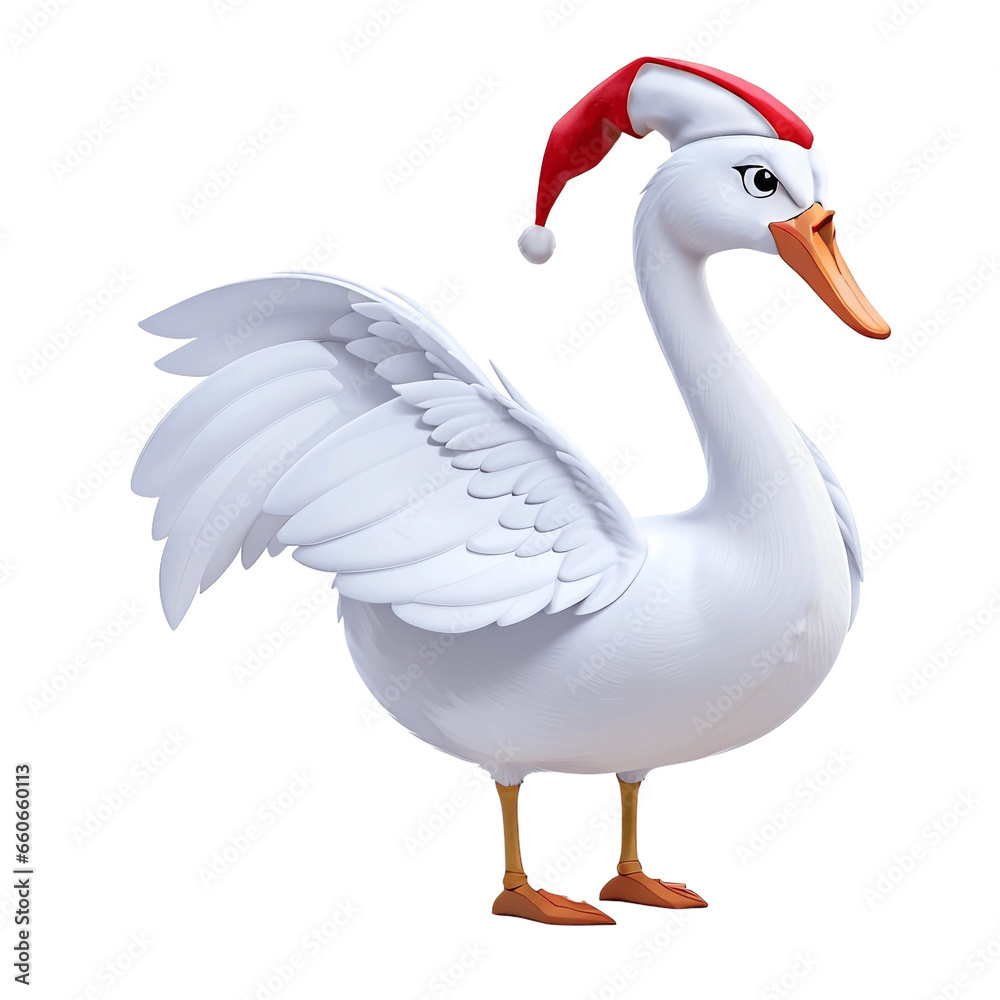 Obraz premium Bird Swan Graphics Svg Print Art Decor , swan baby shower birthday silly goose duck swans print svg