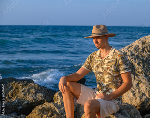 young guy in a hat in Cyprus 11 © Михаил Шорохов