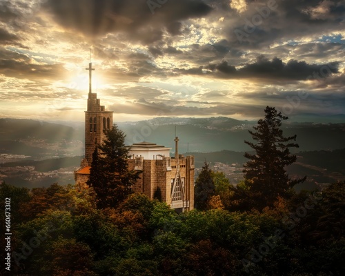 Medieval Guimarães church 