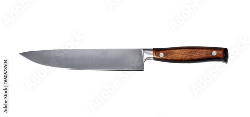 kitchen knife, png file of isolated cutout object on transparent background.