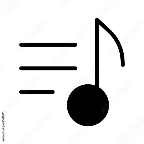 Solid Music Note icon