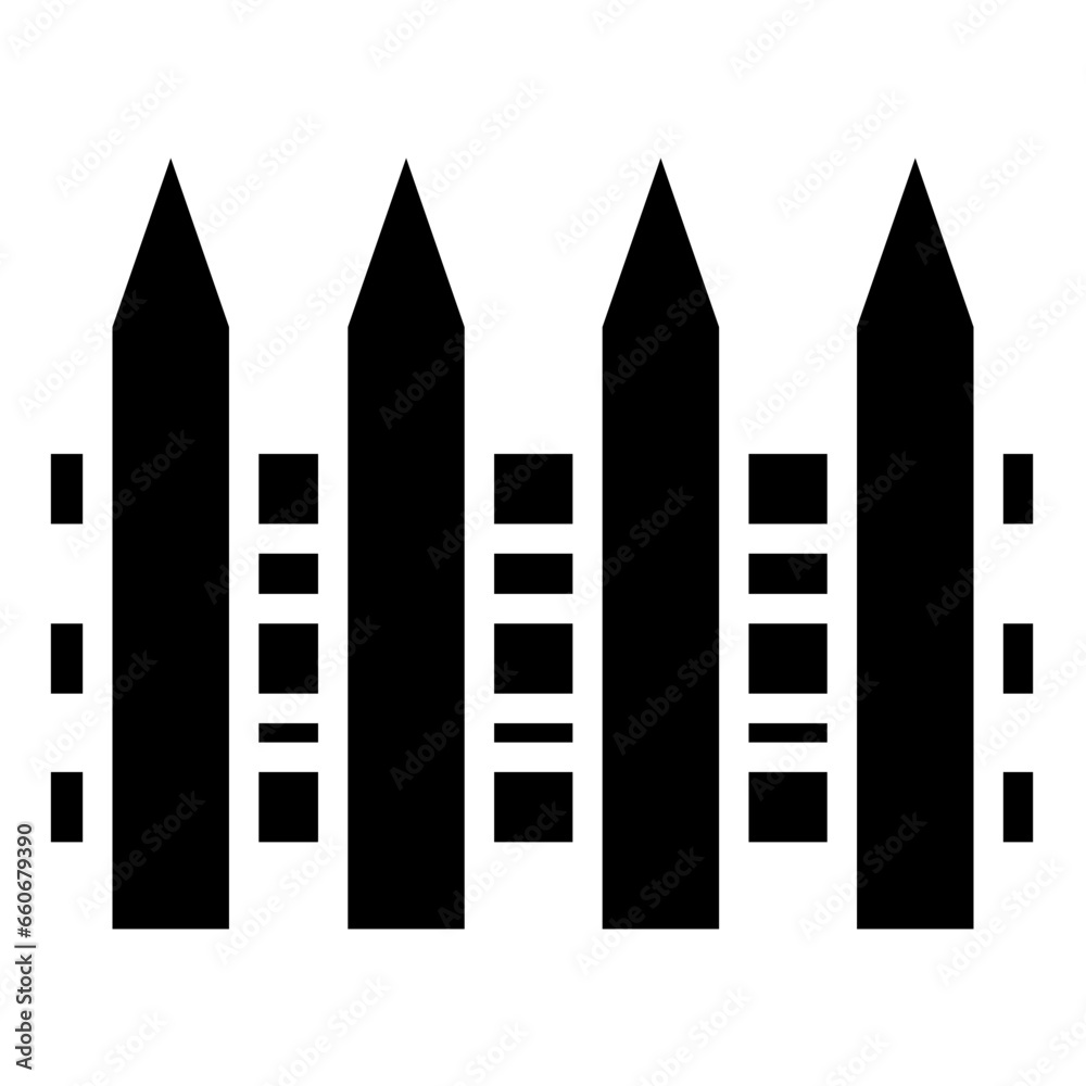 Solid Fence icon Solid Fence icon