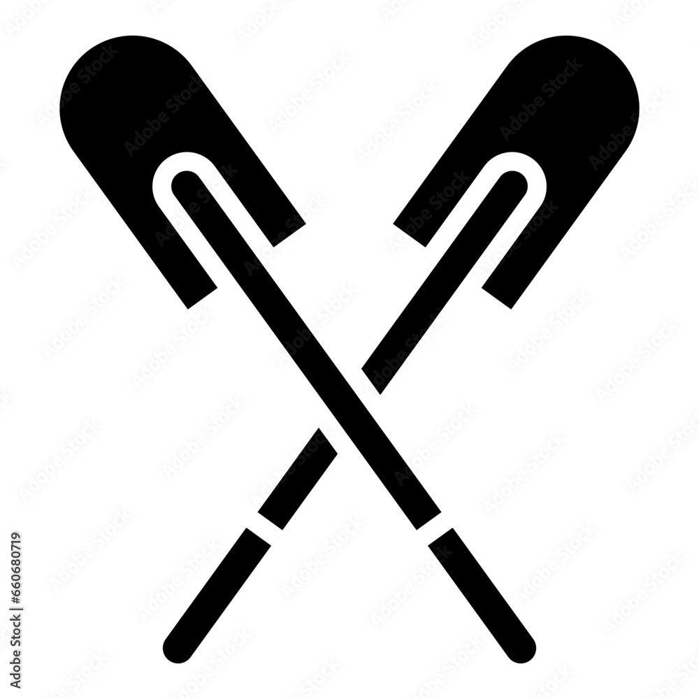 Solid Rowing icon Solid Rowing icon