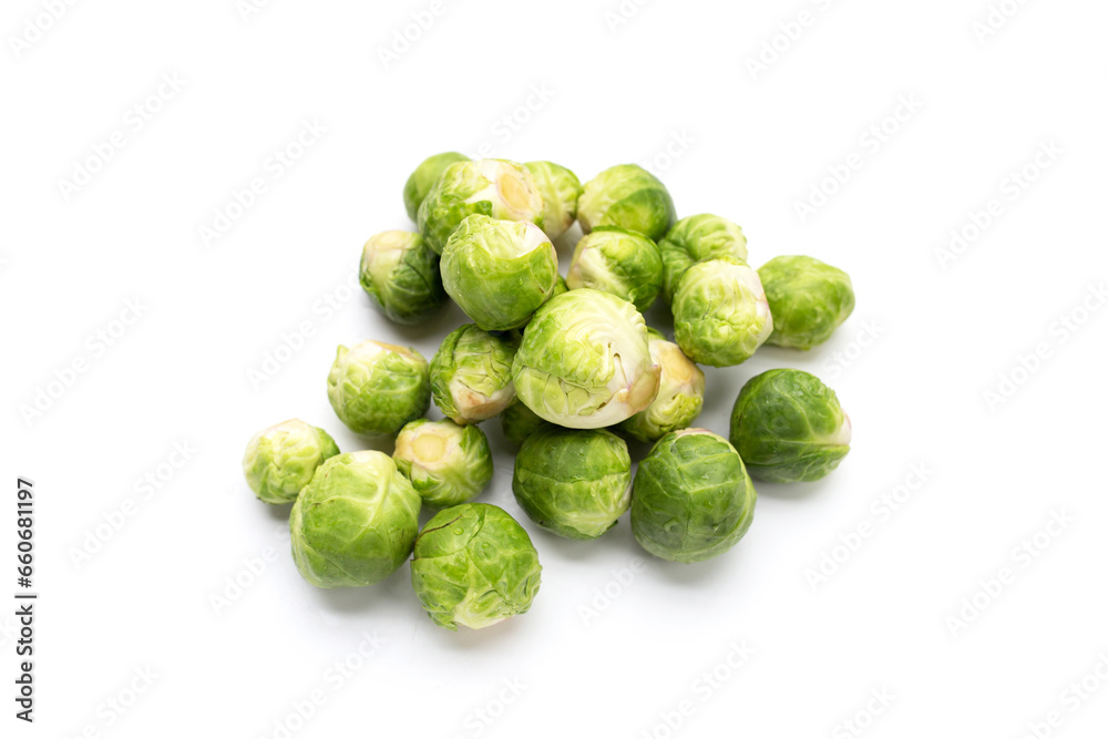Fresh brussels sprouts. Organic vegetables Fresh brussels sprouts. Organic vegetables