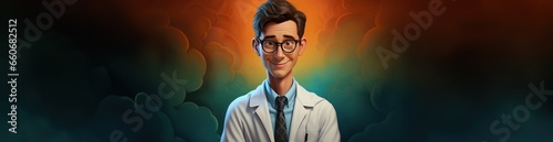Doctor online, medical services, emergency services, urgent care, cartoon animation , cute characters pharmacology pharmacy, banner copyspace background text, photo