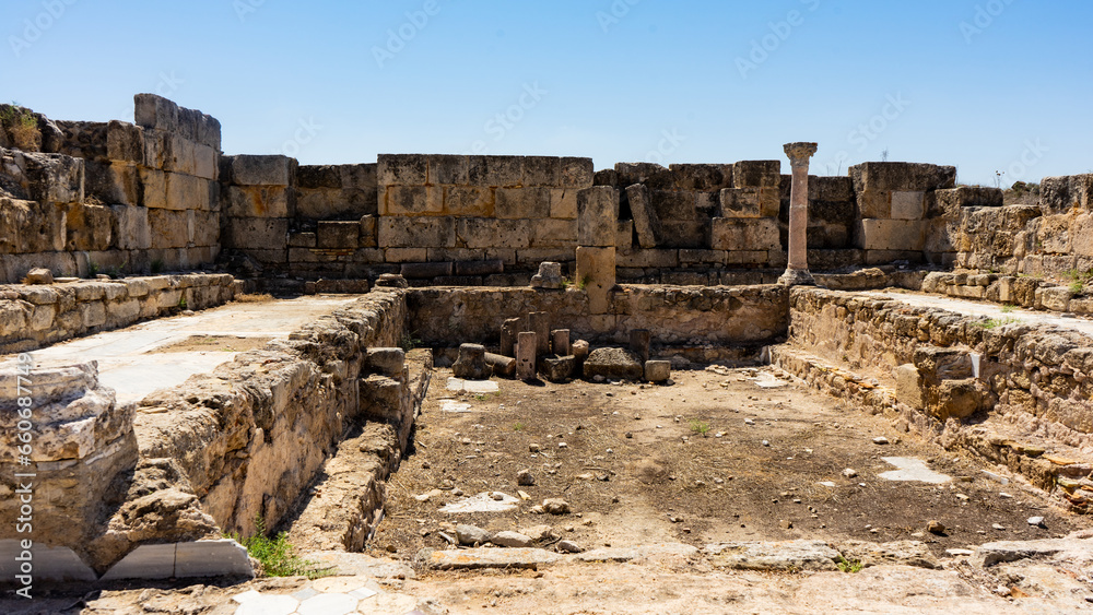 ancient ruins on cyprus
