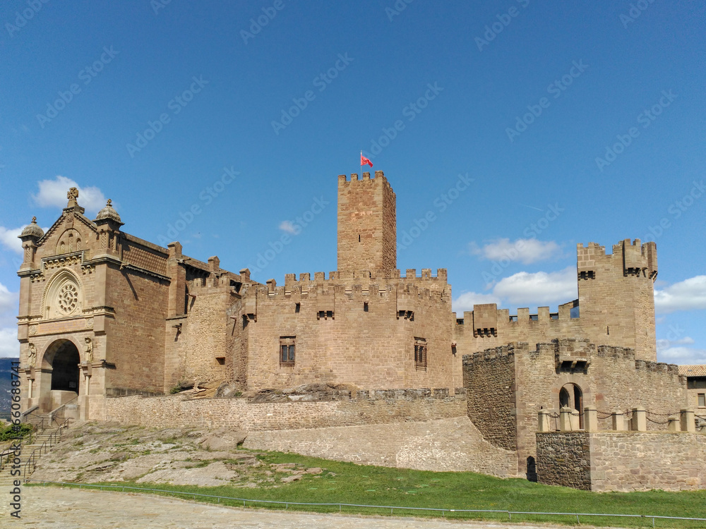 Image of the Castle of Javier in Navarra