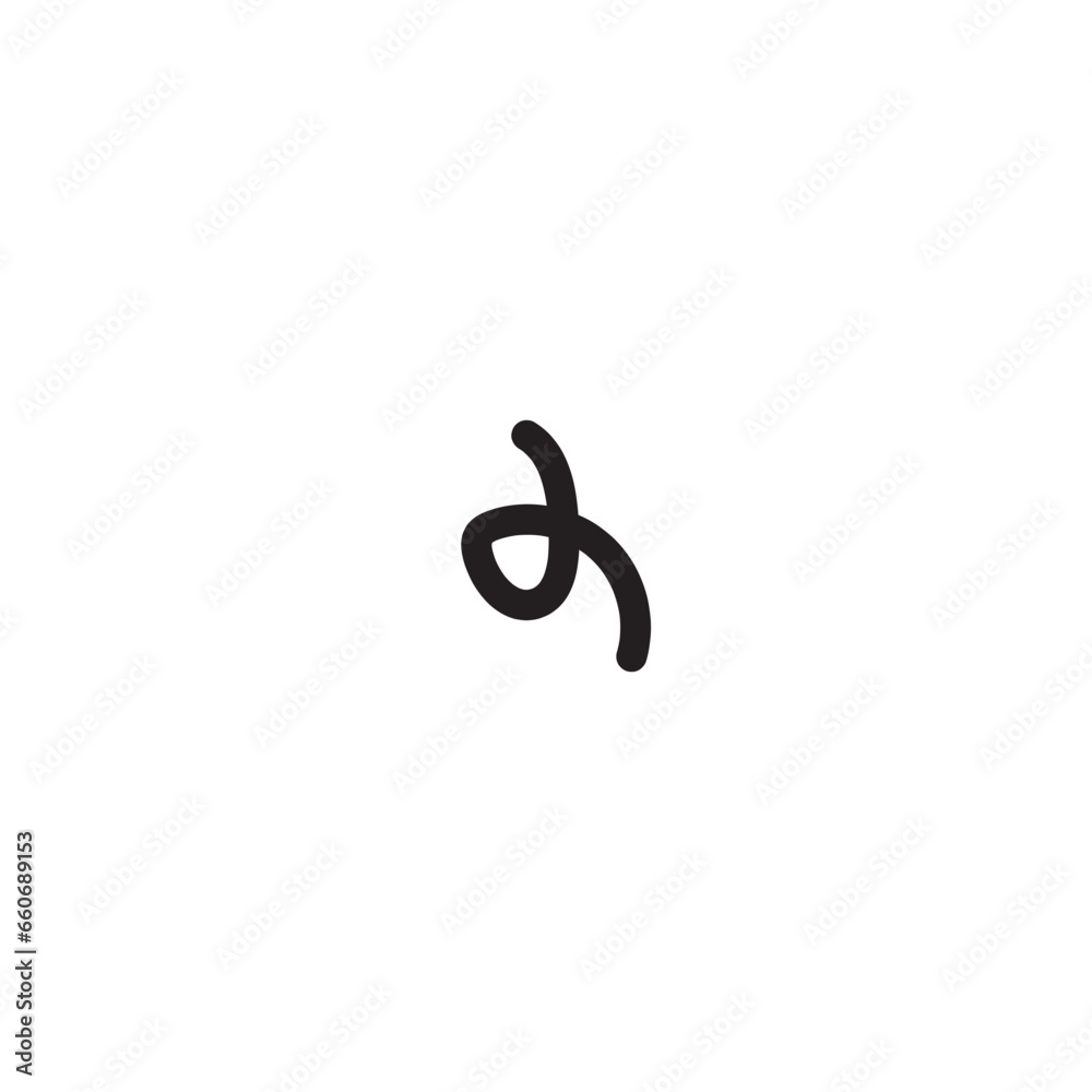 Fototapeta premium spiral doodle line for decoration